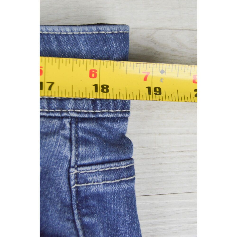 ๐ Democracy "Ab"solution Cropped Frayed Hem Jeans โ Size 16 - Picture 6 of 7
